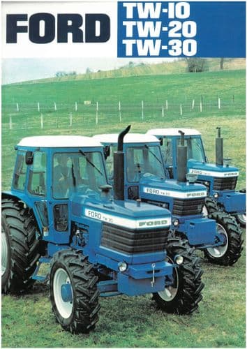 Set of Ford Tractor Brochures 2600 3600 4100 4600 5600 6600 6700 7600 7700 8100 8200 8700 9700 TW10