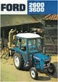 Set of Ford Tractor Brochures 2600 3600 4100 4600 5600 6600 6700 7600 7700 8100 8200 TW10 FW30 FW60