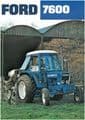 Set of Ford Tractor Brochures 2600 3600 4100 4600 5600 6600 6700 7600 7700 8100 8200 TW10 FW30 FW60