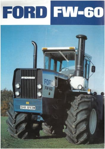 Set of Ford Tractor Brochures 2600 3600 4100 4600 5600 6600 6700 7600 7700 8100 8200 TW10 FW30 FW60