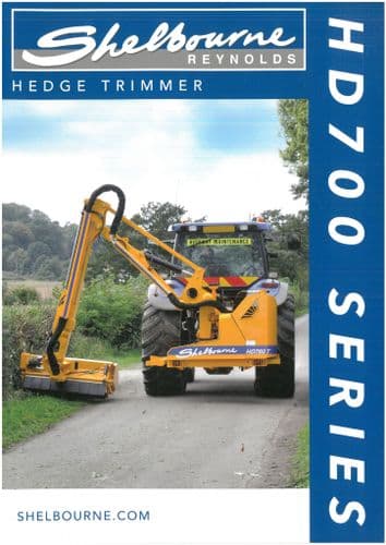 Shelbourne Hedge Trimmer HD700 Series HD755 HD760T HD762 VFR Brochure