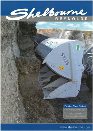 Shelbourne Parmiter Shear Buckets SB250,SB300,SB400  Brochure