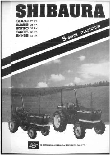 Shibaura Compact Tractor S320 S325 S330 S435 S445 Brochure