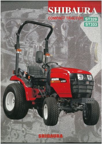 Shibaura Tractor ST329 ST333 Brochure