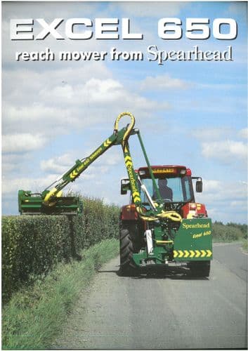 Spearhead Excel 650 Reach Mower Brochure