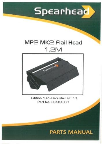 Spearhead Flail Head MP2 Mk2 1.2M Parts Manual