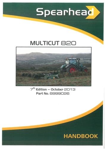 Spearhead Rotary Mower Multi 820 Operators Manual