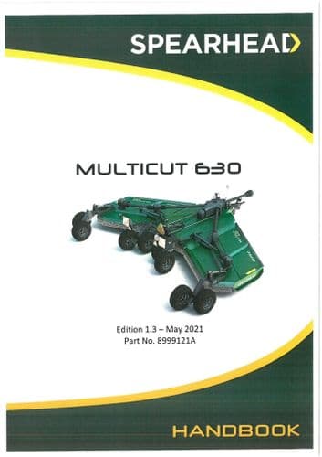 Spearhead Rotary Mower Multicut 630 Operators Manual