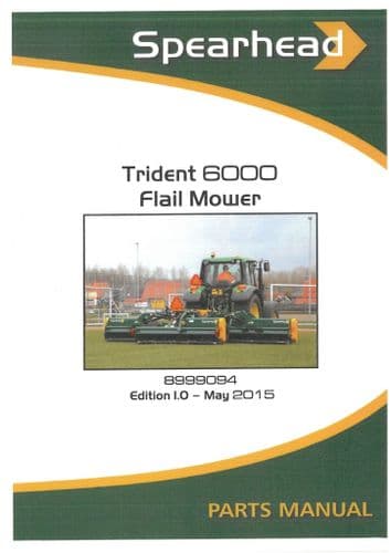 Spearhead Triple Flail Mower 6000 Parts Manual