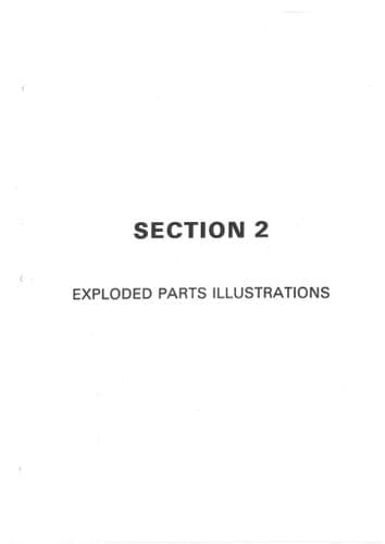Standen Flail Topper Mk1 Parts Manual