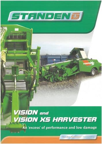 Standen Potato Harvester Vision & Vision XS Brochure