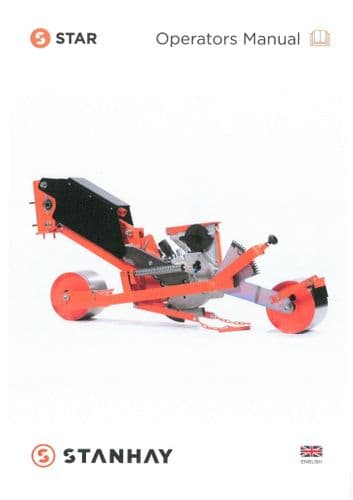 Stanhay Precision Seed Drill Star Operators Manual
