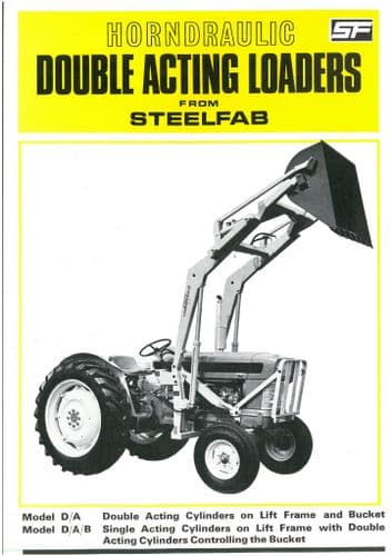 Steelfab Horndraulic Double Acting Loader Model D/A - D/A/B Brochure