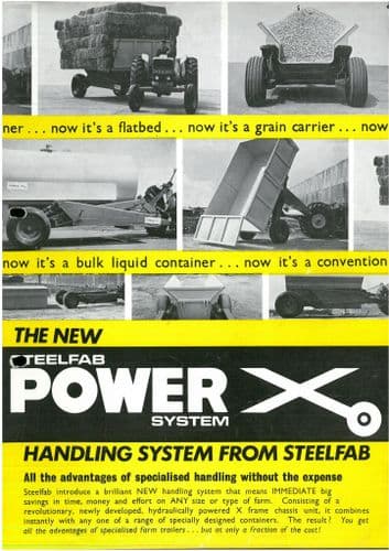 Steelfab Power X System Brochure