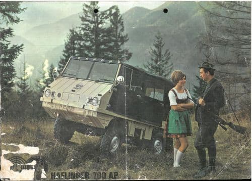 Steyr Puch Haflinger ATV 700AP Brochure