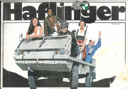 Steyr Puch Haflinger ATV 703AP Brochure