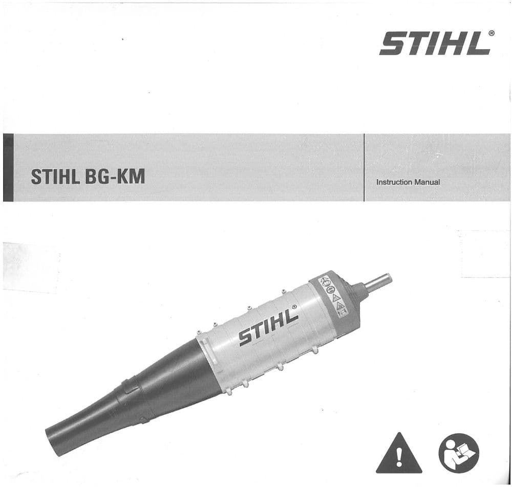 Stihl Blower BG-KM Operators Manual
