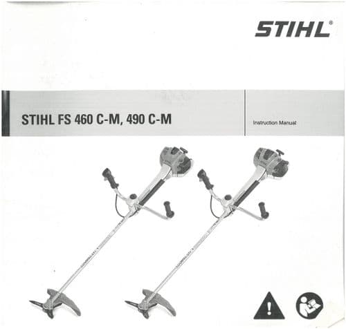 Stihl Brush Cutter FS360CM FS410CM FS460CM FS490CM Operators Manual - ORIGINAL