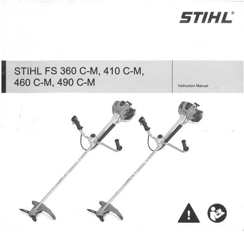 Stihl Brush Cutter FS360CM FS410CM FS460CM FS490CM Operators Manual