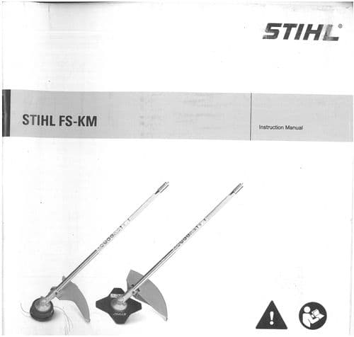 Stihl Brush Cutter Strimmer FS-KM Operators Manual
