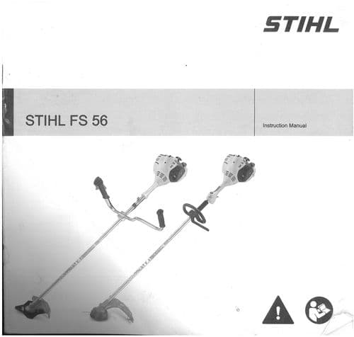 Stihl Brush Cutter Strimmer FS56 Operators Manual