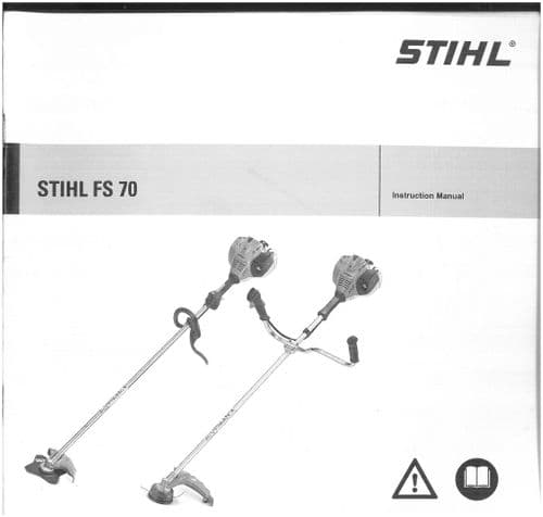 Stihl Brush Cutter Strimmer FS70 Operators Manual -ORIGINAL