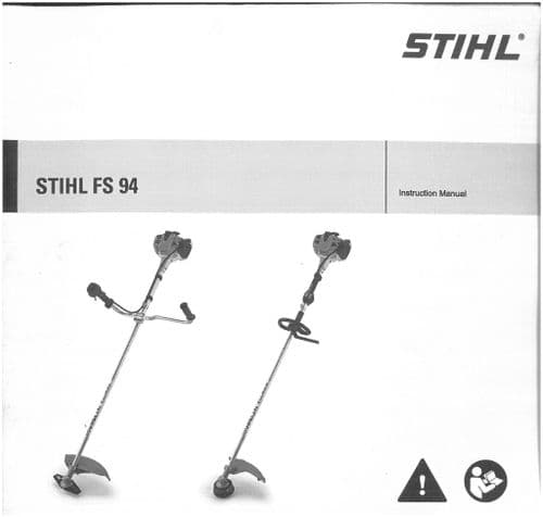 Stihl Brush Cutter/Strimmer FS94 Operators Manual