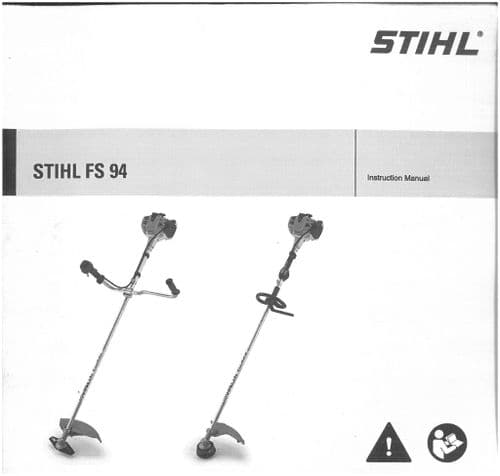 Stihl Brush Cutter/Strimmer FS94 Operators Manual