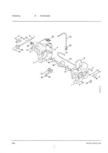 Stihl Chainsaw 009 Parts Manual