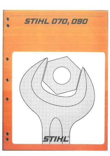 Stihl Chainsaw 070 070AV 090 090AV 090G Workshop Service Manual