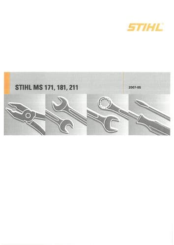 Stihl Chainsaw 171 181 211 Workshop Service Manual