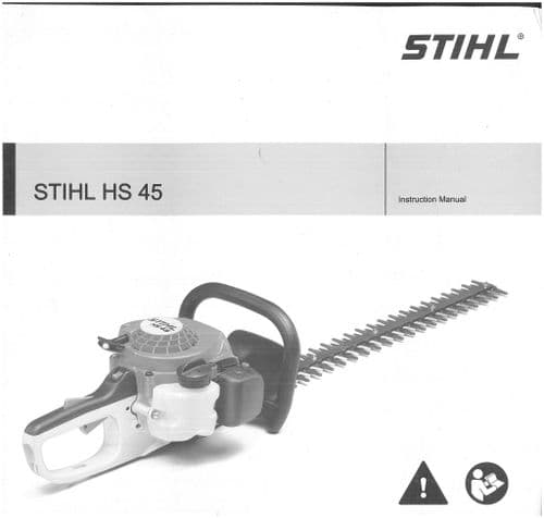 Stihl Chainsaw HS45 Operators Manual