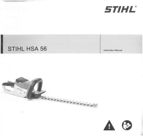 Stihl Chainsaw HSA56 Operators Manual