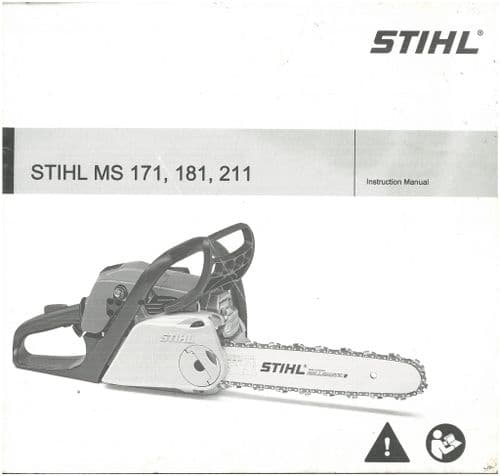 Stihl Chainsaw MS171 MS181 MS211 Operators Manual