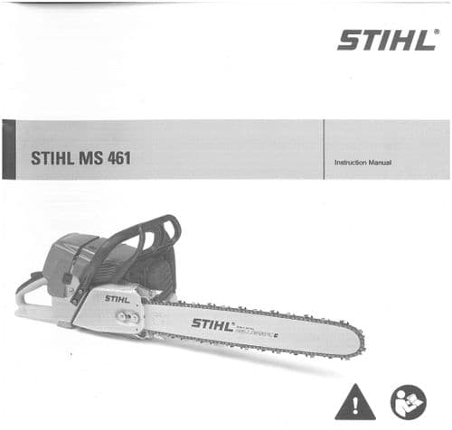 Stihl Chainsaw MS461 Operators Manual