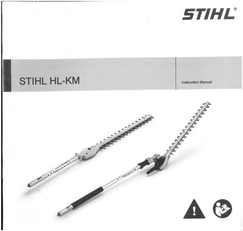 STIHL KombiTool Long-Reach Hedge Trimmer Attachment HL-KM Operators Manual - ORIGINAL