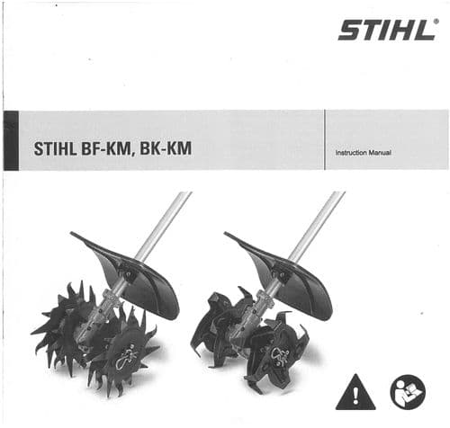 Stihl Pick Tine Combi Tool BF-KM & BK-KM Operators Manual - ORIGINAL