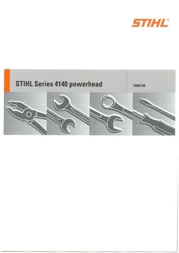 Stihl Powerhead 4140 Workshop Service Manual