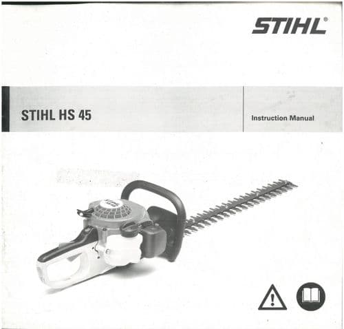 Stihl Trimmer HS 45 Operators Manual