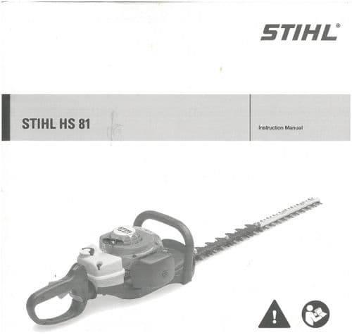 Stihl Trimmer HS81 Operators Manual