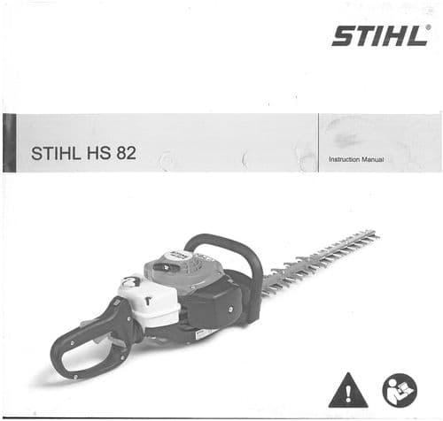 Stihl Trimmer HS82 Operators Manual