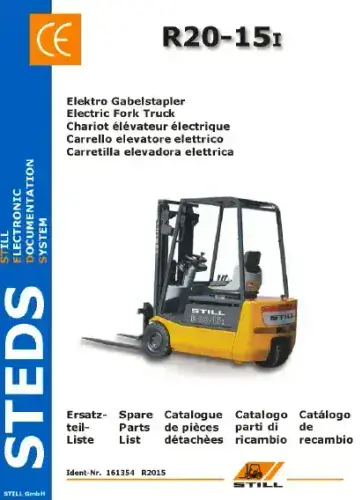 Still Forklift Truck R20-15i  Parts Manual