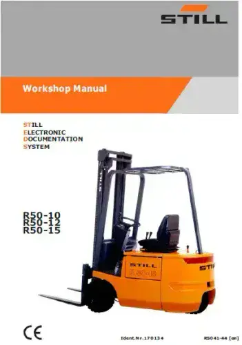 Still Forklift Truck R50-10 R50-12 R50-15 Workshop Service Manual