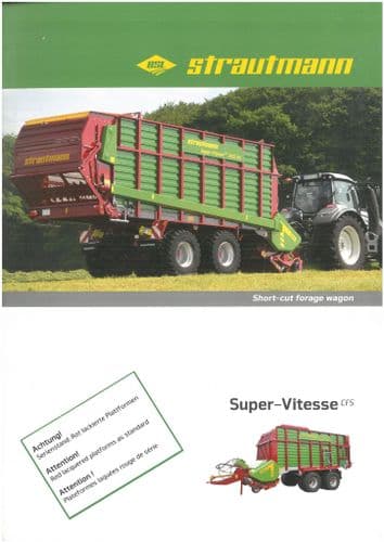 Strautmann Multi-Purpose Forage Wagon - Super Vitesse Brochure
