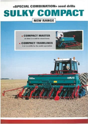 Sulky Compact Special Combination Seed Drills Brochure