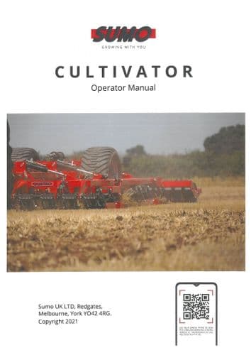 Sumo Cultivator Operators Manual