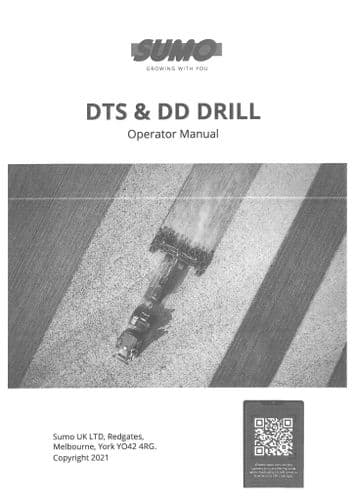 Sumo Seed Drill DTS & DD Operators Manual