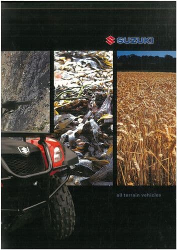 Suzuki ATV Range Brochure - Kingquad, Eiger, Ozark