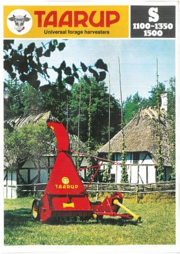 Taarup Forage Harvester - S 1100 1350 1500 Brochure