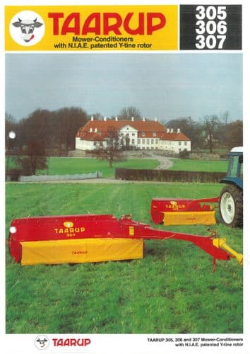 Taarup Mower Conditioner 305 306 307 Brochure